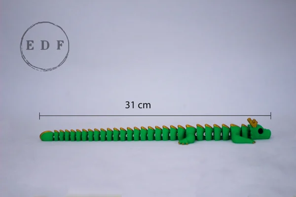 2 stuks 3D-geprinte draken in het ei, volledig beweegbaar