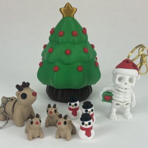 Kerstcadeau nodig? Unieke 3D gifts & decoratie – EDF-Studio